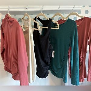 Maternity athletic tops